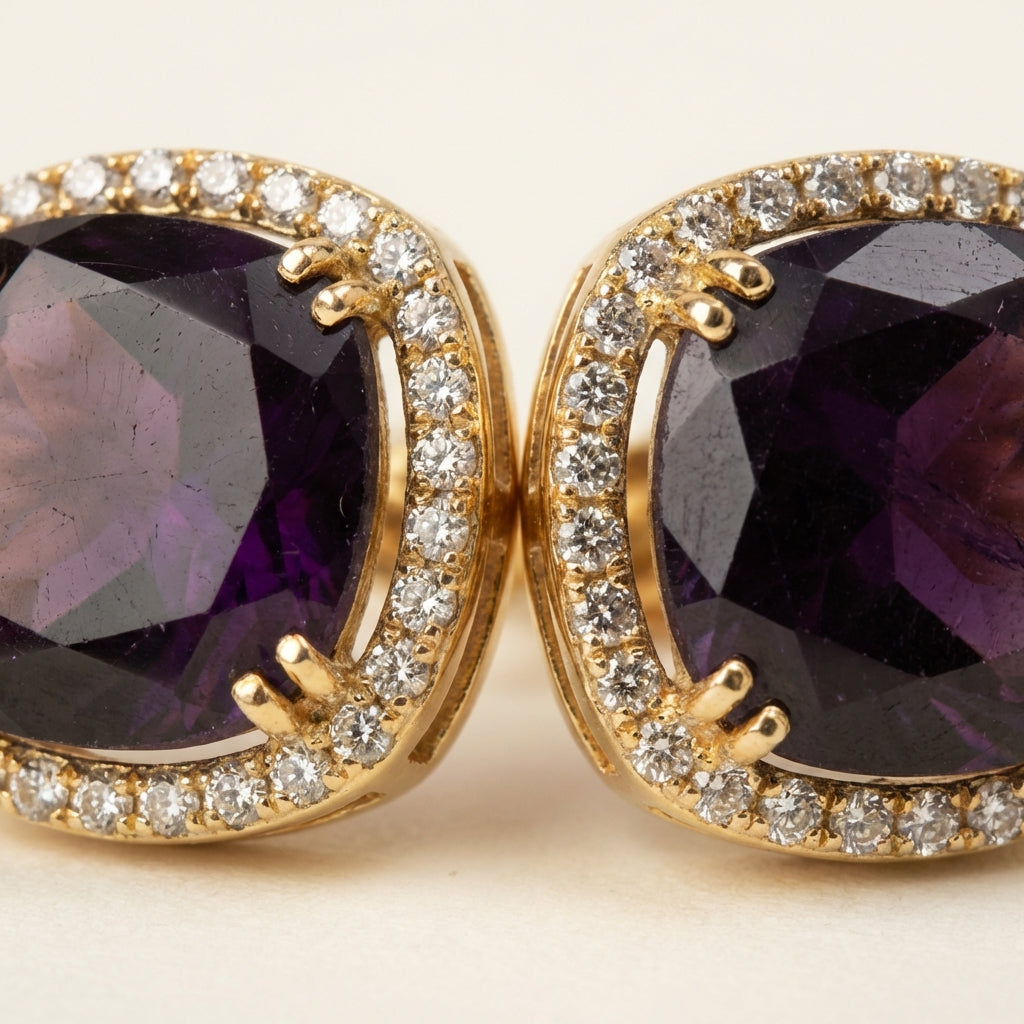 ZEVARAZ Ratna Jamuniya Studs