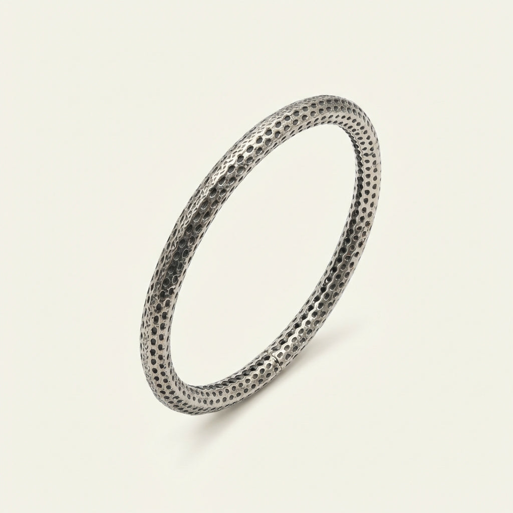ZEVARAZ Little Classic Oxidised Baby Kada