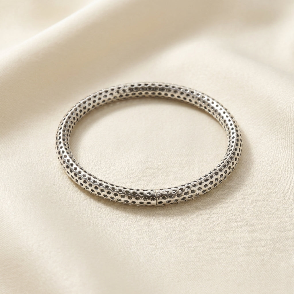 ZEVARAZ Little Classic Oxidised Baby Kada