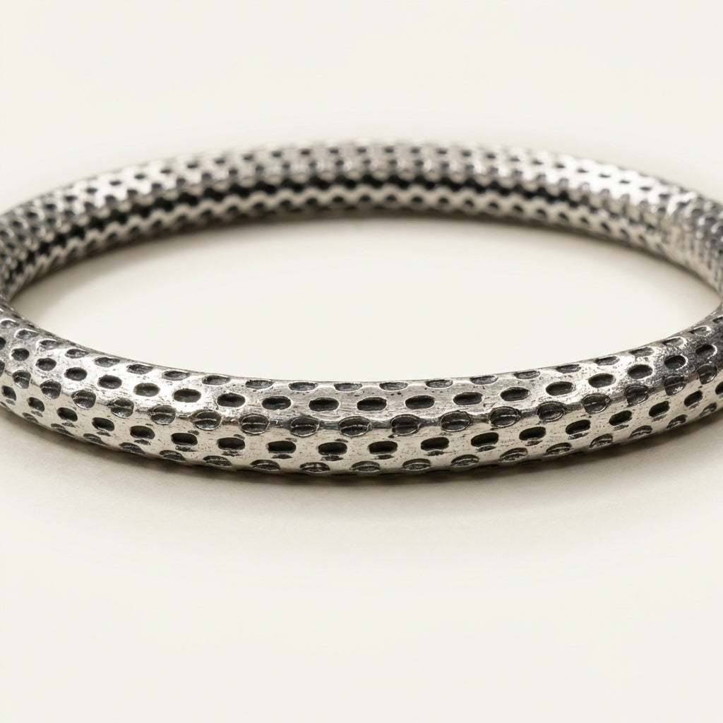 ZEVARAZ Little Classic Oxidised Baby Kada