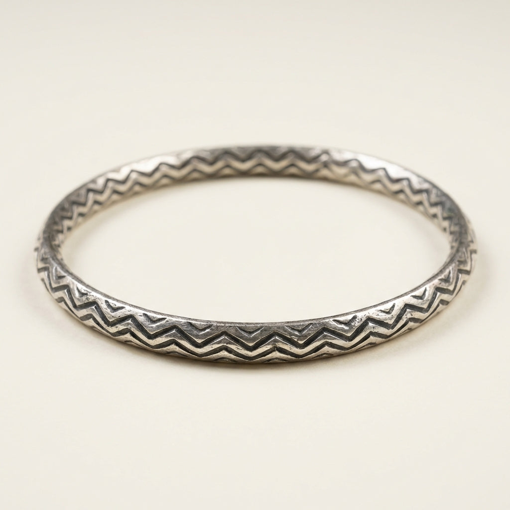 ZEVARAZ Little Rekha Oxidised Baby Kada