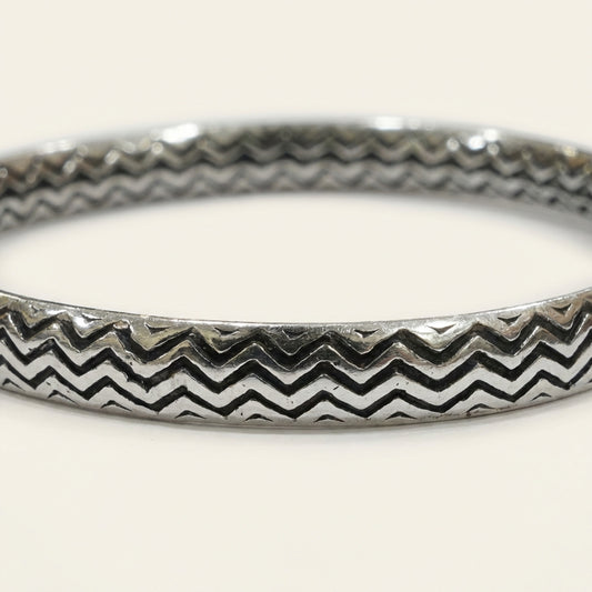 ZEVARAZ Little Rekha Oxidised Baby Kada