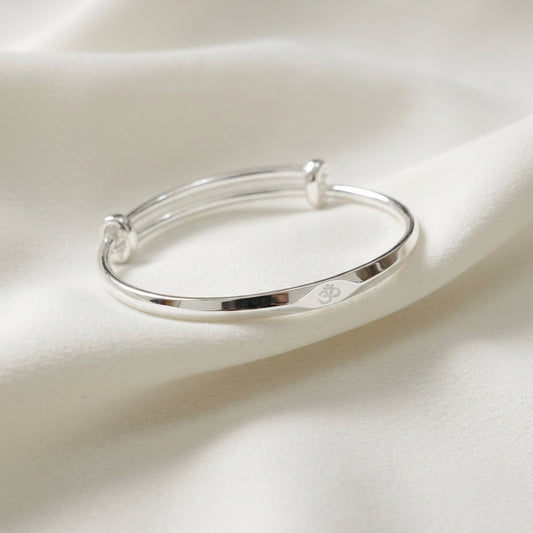 ZEVARAZ Little OM Adjustable Baby Kada