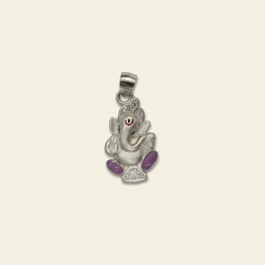 ZEVARAZ Little Raksha Bal Ganesh Locket