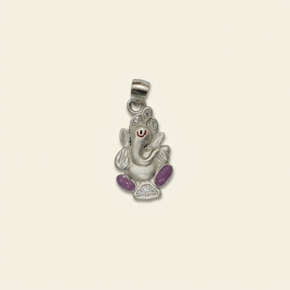 ZEVARAZ Little Raksha Bal Ganesh Locket