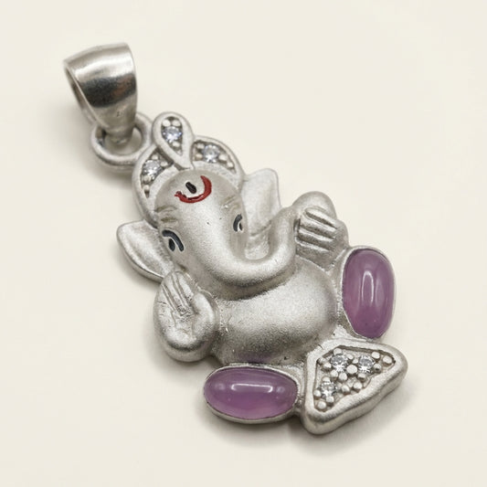 ZEVARAZ Little Raksha Bal Ganesh Locket