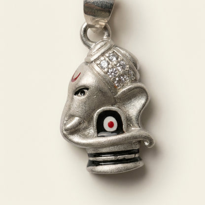 ZEVARAZ Little Raksha Drugu Ganesh Locket