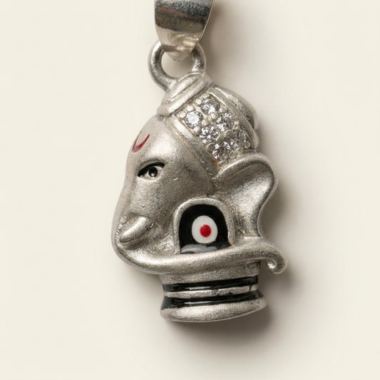 ZEVARAZ Little Raksha Drugu Ganesh Locket