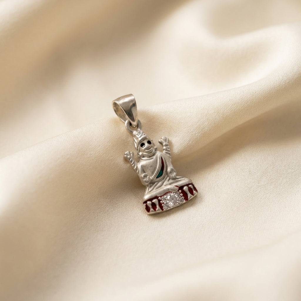 ZEVARAZ Little Raksha Durga Locket