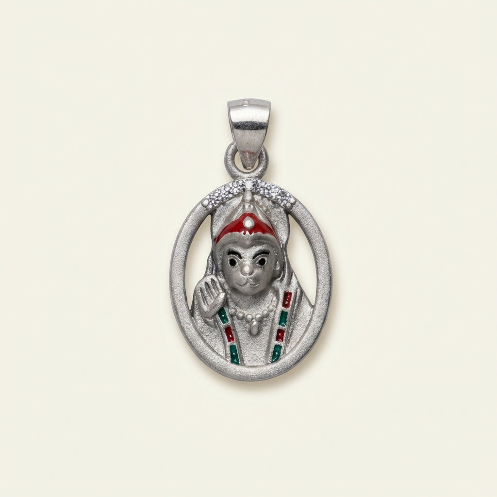 ZEVARAZ Little Raksha Maruti Locket