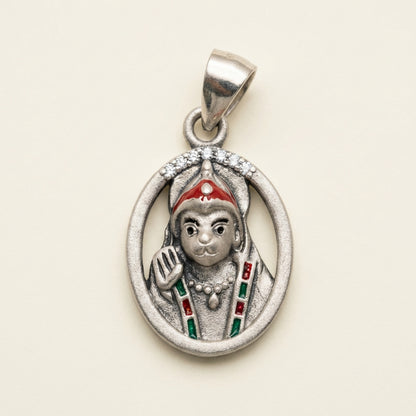 ZEVARAZ Little Raksha Maruti Locket