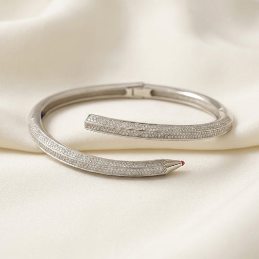 ZEVARAZ Sia Pencil Open Cuff Bracelet