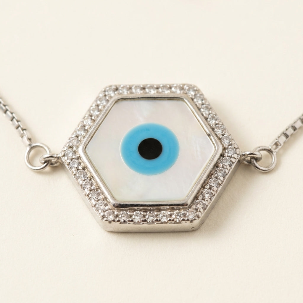 ZEVARAZ Nira Evileye MOP Bracelet