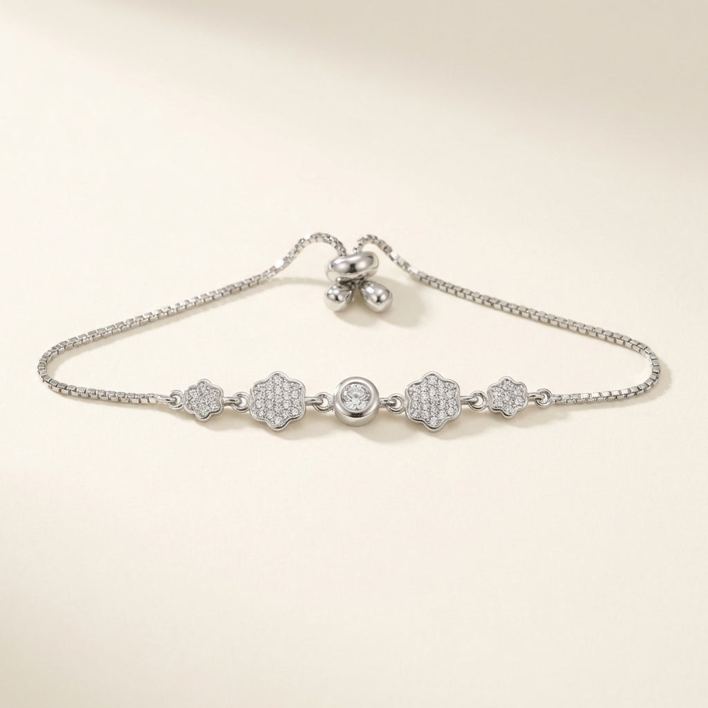 ZEVARAZ Nira Clover Bracelet